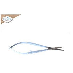 Fine Pointed Scissors Logo Blue (816)