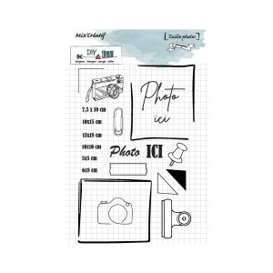 Tampon clear : Tailles de photo
