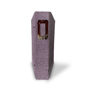 Classeur tissu Lilas