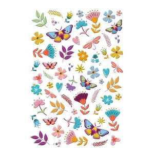 Holi Days Puffy Stickers