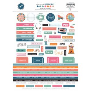 Retro 90' étiquettes