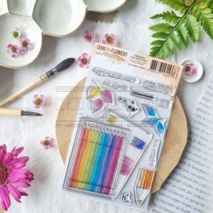 CLEAR A6 CRAYONS DE COULEUR