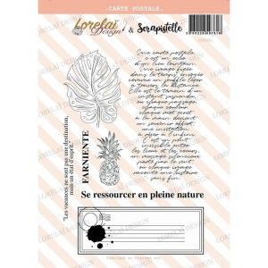 TAMPON CLEAR CARTE POSTALE