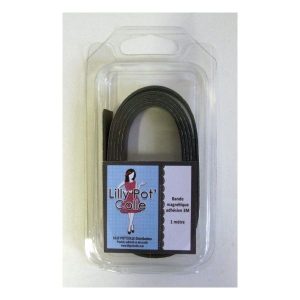 BANDE MAGNETIQUE ADHESIVE 1CMX1M-1MM