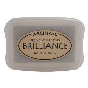 BRILLIANCE INK PAD GALAXY GOLD