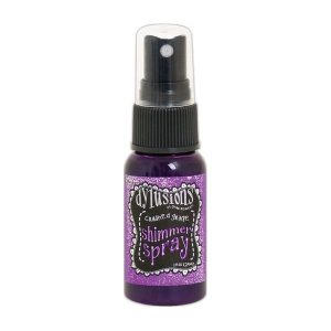 DYLUSIONS SHIMMER INK SPRAY - CRUSHED GRAPE