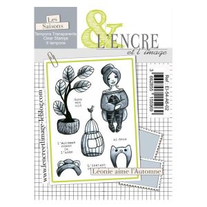 TAMPON CLEAR LEONIE AIME L'AUTOMNE