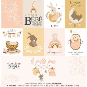 KIT IMPRIME A PETITS PAS GIRL