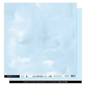 PAPIERS UNIS N°38 BLEU ECUME