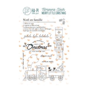 TAMPONS CLEAR NOEL EN FAMILLE