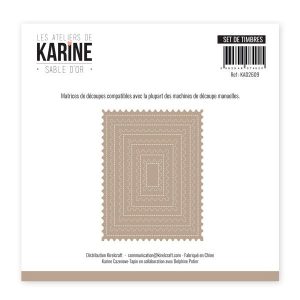 DIE SABLE D'OR SET DE TIMBRES