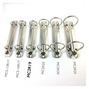 MECANISME CLASSEUR 2 ANNEAUX DIAMETRE 15MM