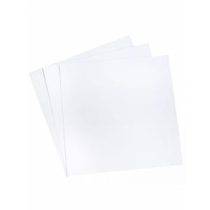PAPIER UNI CARDSTOCK TEXTURE BLANC