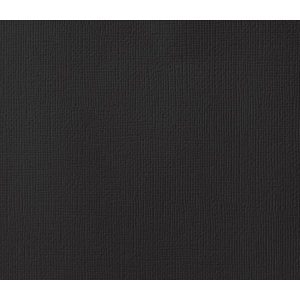 PAPIER UNI CARDSTOCK TEXTURE NOIR