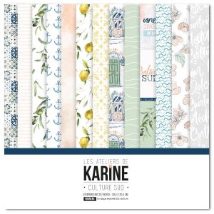Culture Sud Pack 6 papiers imprimés + 1 calque