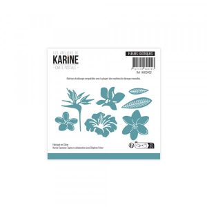 Carte Postale Dies Fleurs Exotiques