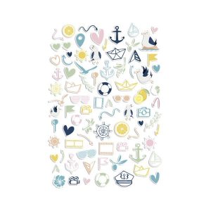 Culture Sud Puffy Stickers