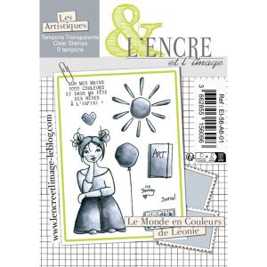 Tampon clear - Le Monde en Couleurs de Leonie