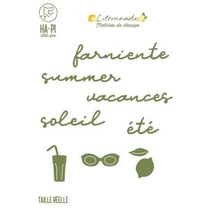 Dies Mots d'été Coll. Citronnade