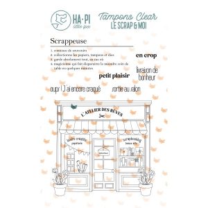 Tampons clear Scrappeuse Coll. Scrap & Moi