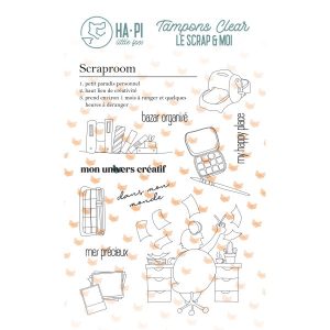 Tampons clear Scraproom Coll. Scrap & Moi