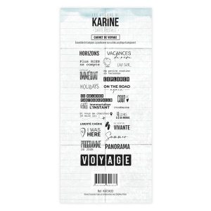 Carte Postale Clears Carnet de Voyage