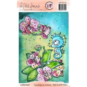 Tampon clear : Collection Coquillages et crustacés - Pipo le petit Hippo