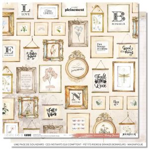 Vintage Journal 4 Cadres Brocante