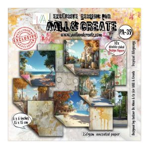 AALL and Create : Paper Pad 39 - Tropical Alleyways
