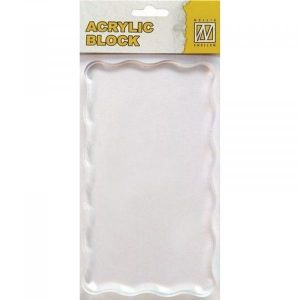 Bloc Acrylique pour Tampons 160x90x8mm