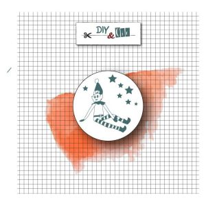 SCEAU EN LAITON : LUTIN