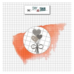 SCEAU EN LAITON 3D : BALLONS