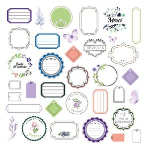 Jardin Secret Die cuts