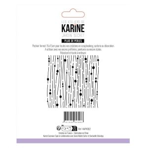 Jardin Secret Pochoir Pluie de Perles