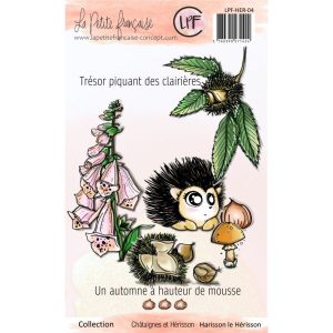 Tampon clear : Collection Châtaignes et hérisson - Harisson le hérisson