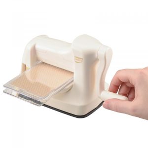 Vaessen Creative • Cut Easy Mini Machine de Découpe et de Gaufrage Ivoire