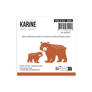 Carnet enchanté Dies Père & fils Ours