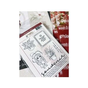 HOLLY Tampon Clear A6 Chocolat Chaud