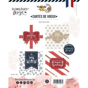 CARTES EN CALQUE CANELLE & CHOCOLAT