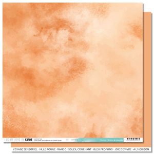 Terre & Jasmin Papier BTB 12 Orange