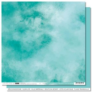 Terre & Jasmin Papier BTB 13 Turquoise