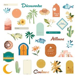 Terre & Jasmin Die cuts