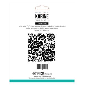 Terre & Jasmin Pochoir Jardin fleuri