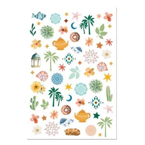 Terre & Jasmin Puffy Stickers