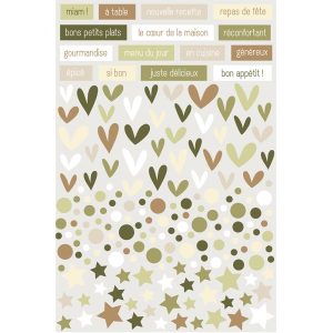 Stickers relief Recette de famille