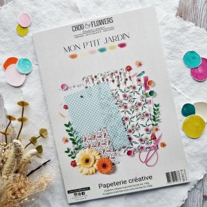 PAPETERIE CREATIVE FORMAT A4 MON P'TIT JARDIN