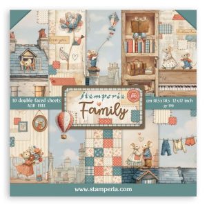 FAMILY -FAMILY PAPER PAD 12X12