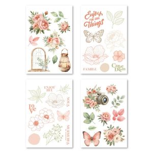 4 Planches Stickers - MURMURES