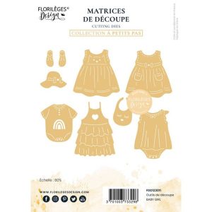 Outils de découpe BABY GIRL - A PETITS PAS
