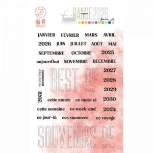 Tampons clear Souvenirs - Bande originale 2026 face A